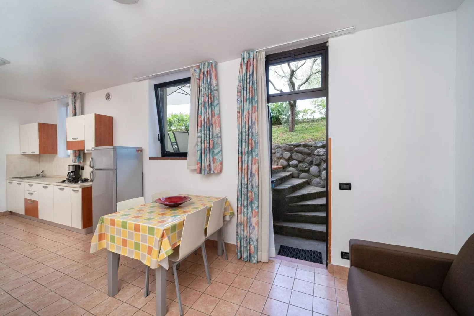 Residence Primera Moniga del Garda 3-Raum/D3 Halbsouterrain-3-Raum/D3 Halbsouterrain-Living room