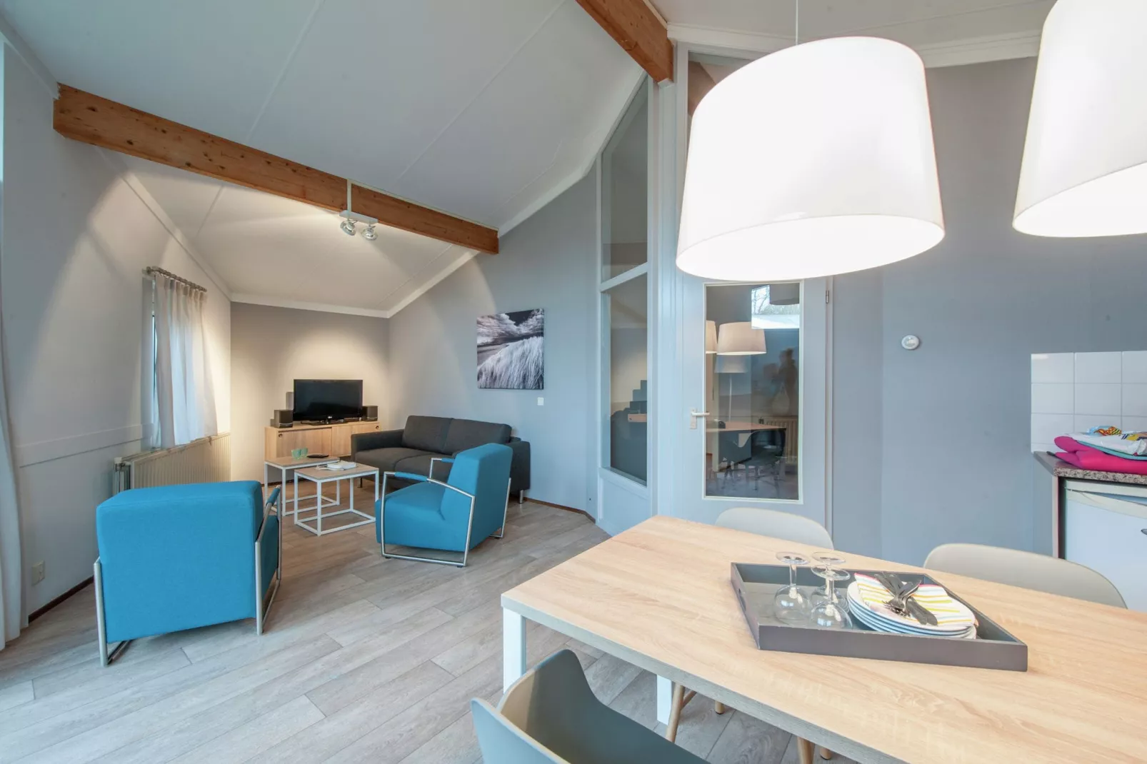 Vakantiepark Hof Domburg 12-Living room