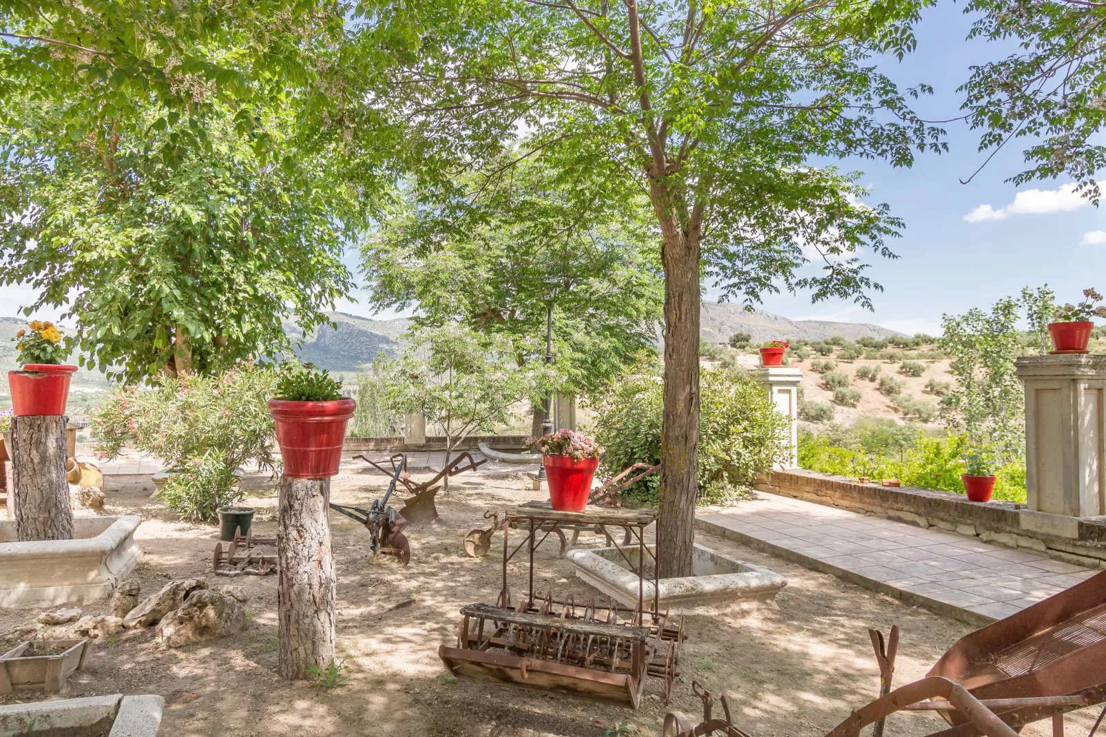Cortijo La Mimbre-Gardens summer
