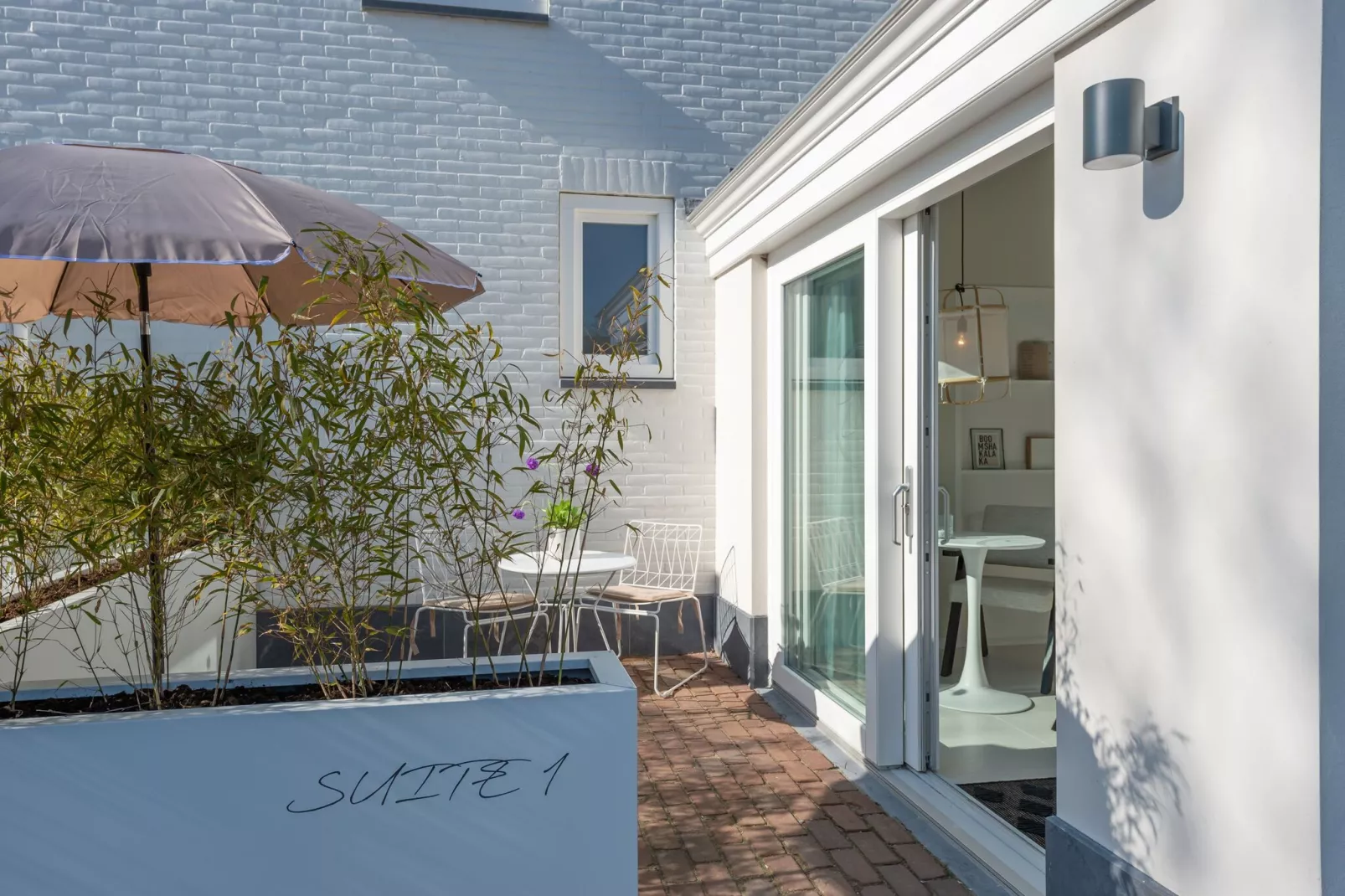 Slow living Suite 1 Oostkapelle-Exterior summer