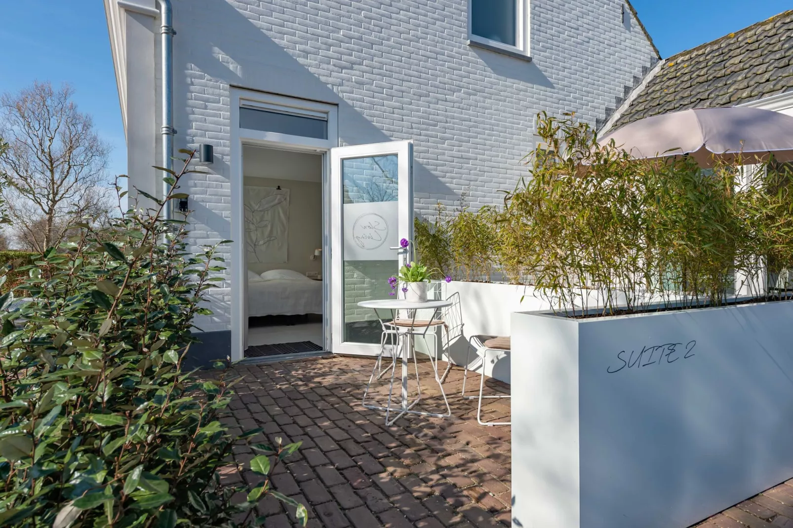 Slow living Suite 2 Oostkapelle-Außenbereich Sommer