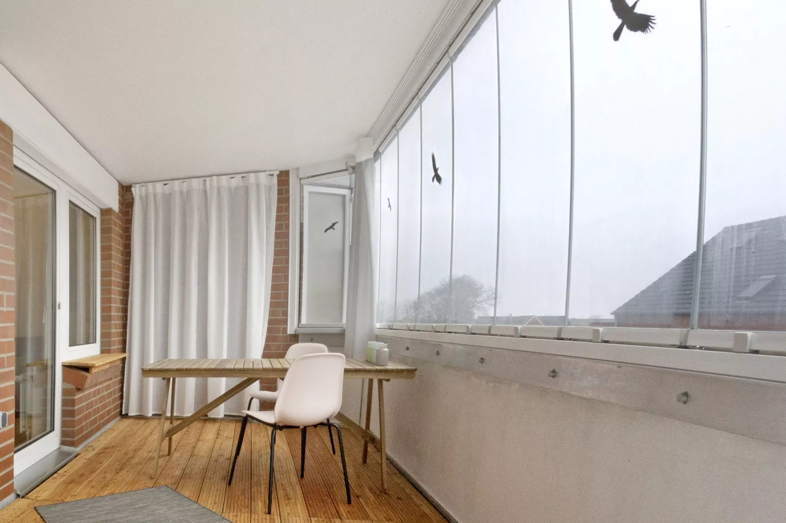 Der kleine ULI-Terrace balcony