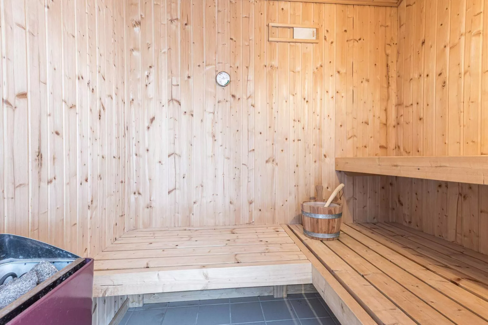 6 Personen Ferienhaus in Hemmet-Sauna