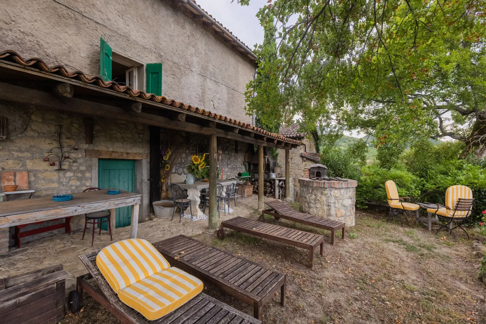 Casa Marchi-Außenbereich Sommer