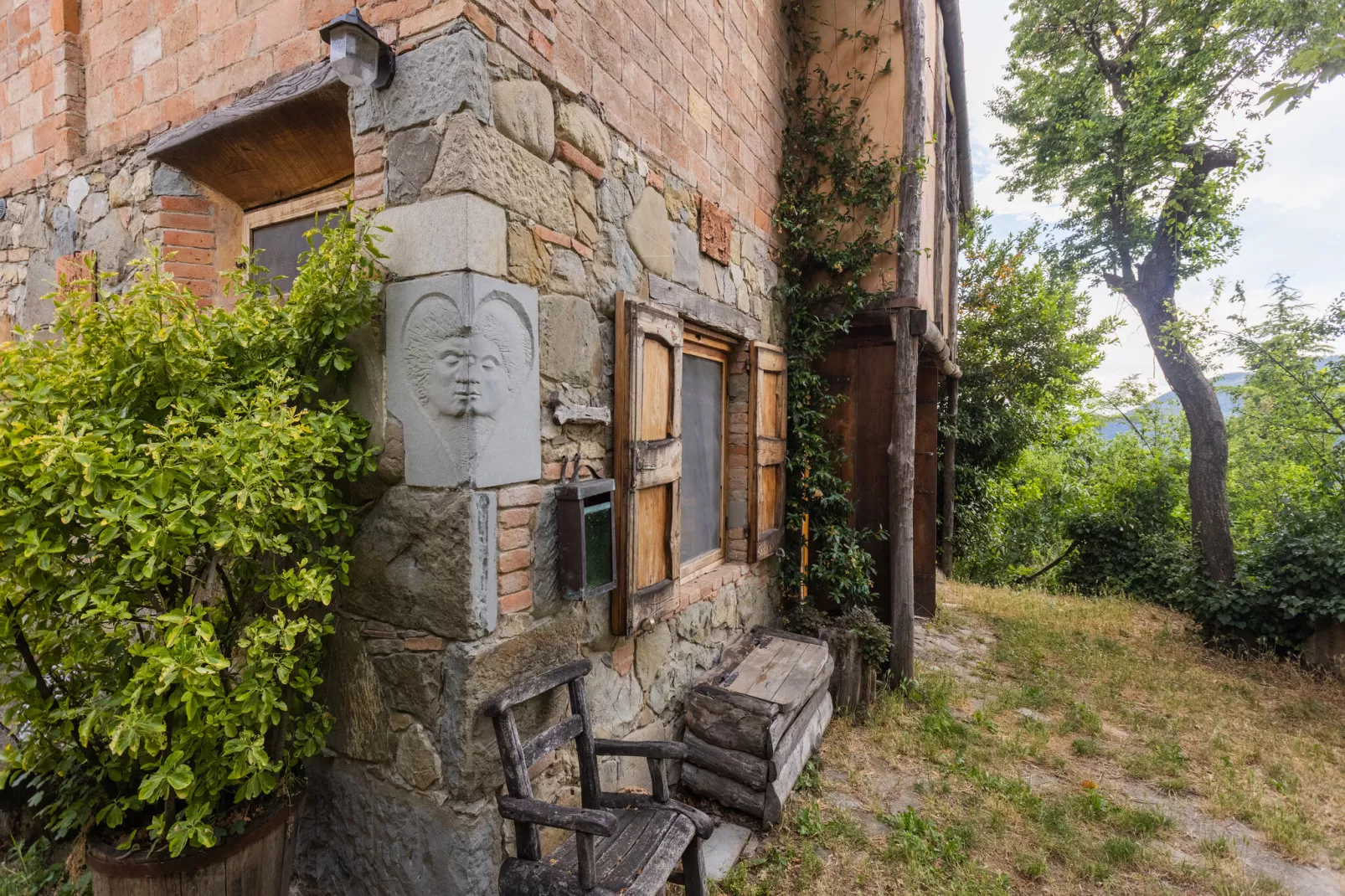 Casa Marchi-Außenbereich Sommer