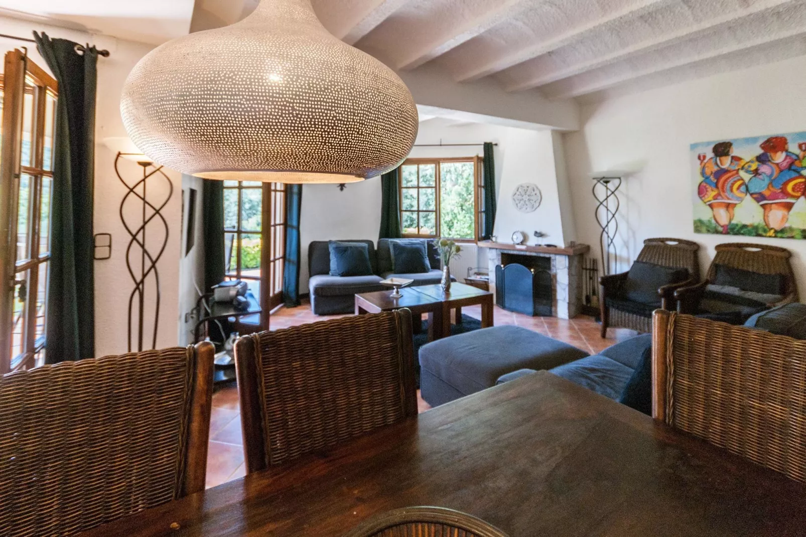 Villa Duende-Esszimmer