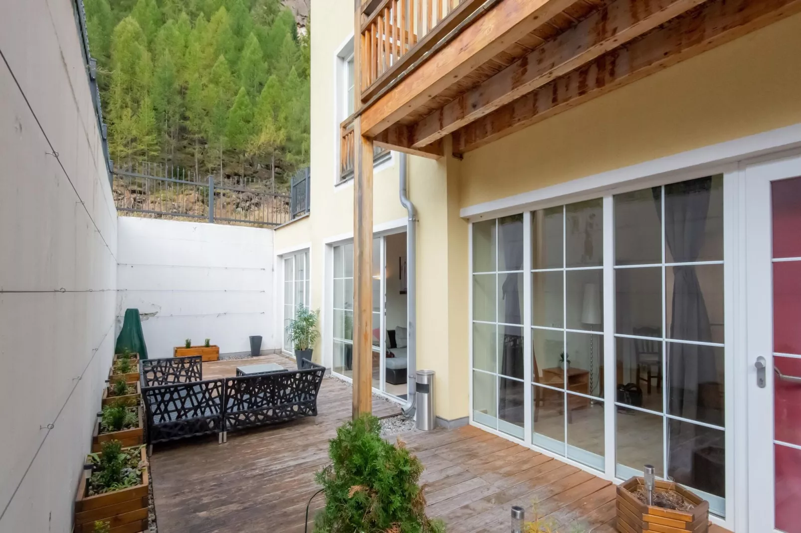 Apartment Residenz Zwieselstein-Terrace balcony
