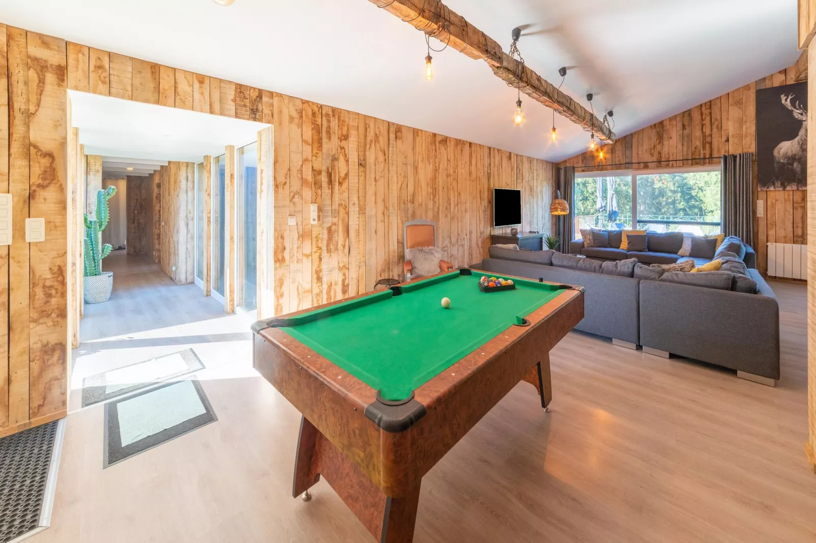 Chalet Bleu-Living room