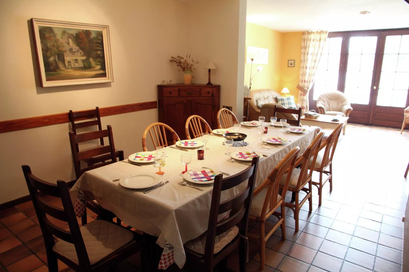 Sur les Douves-Dining room