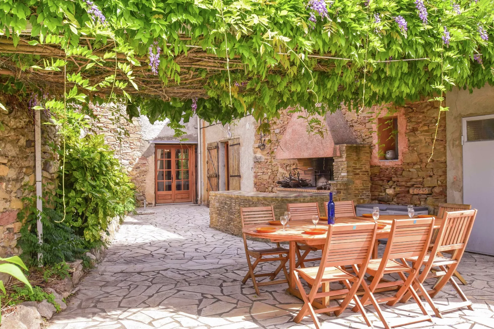 VILLA - FELINES MINERVOIS-Exterior summer