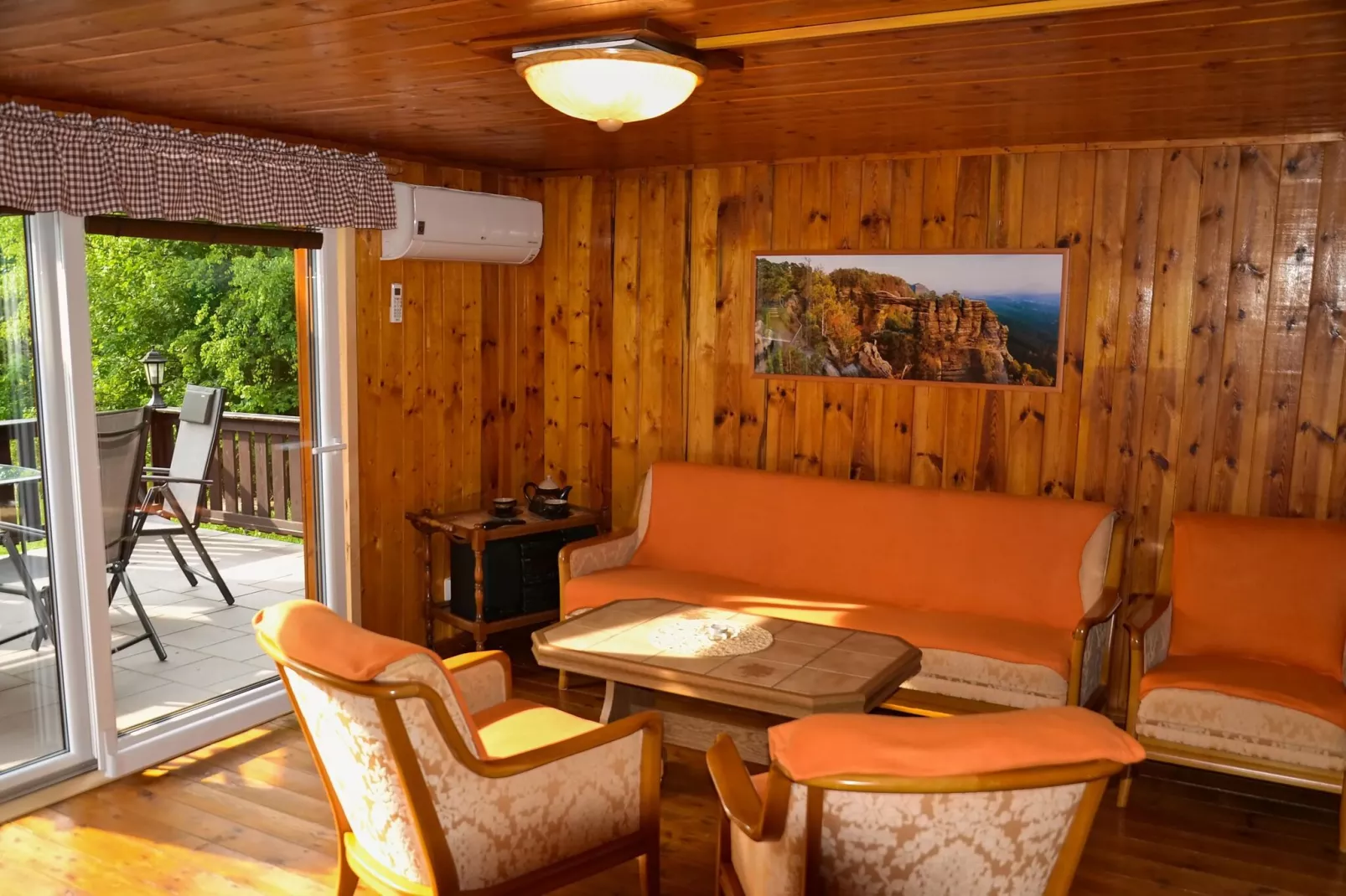 Relax Chalet Kyjov-Living room