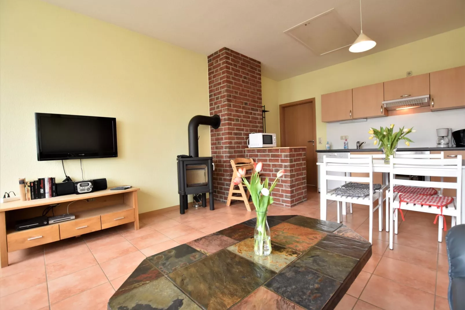 Feriendoppelhaus Bernsteinring Z1-Living room