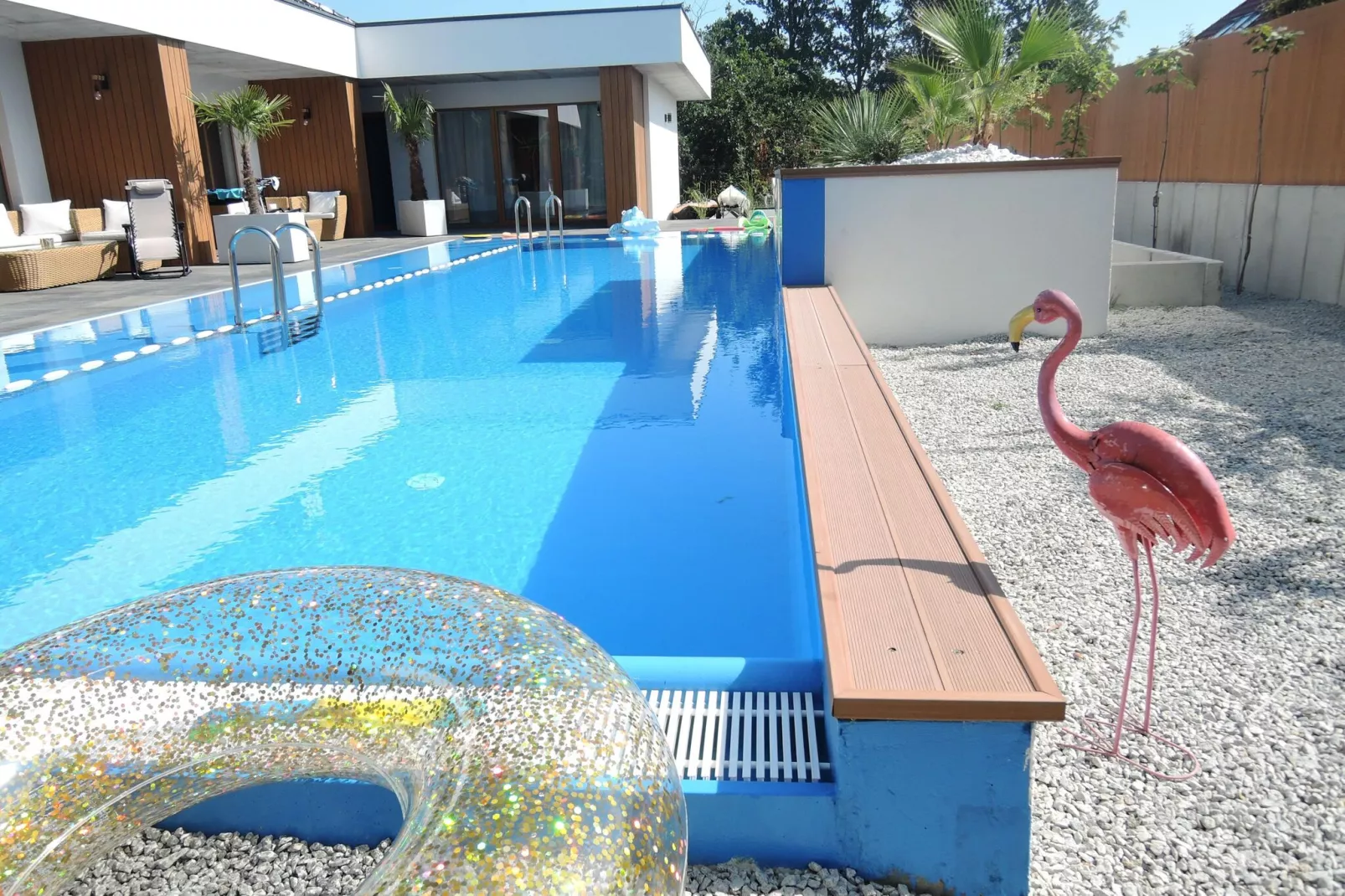 Dom z prywatym basenem i sauną  w Swinoujsciu dla 14 osób-Schwimmbad