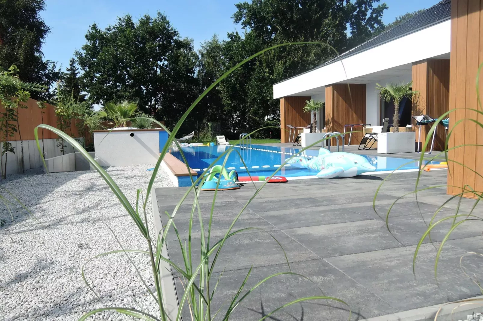 Dom z prywatym basenem i sauną  w Swinoujsciu dla 14 osób-Schwimmbad