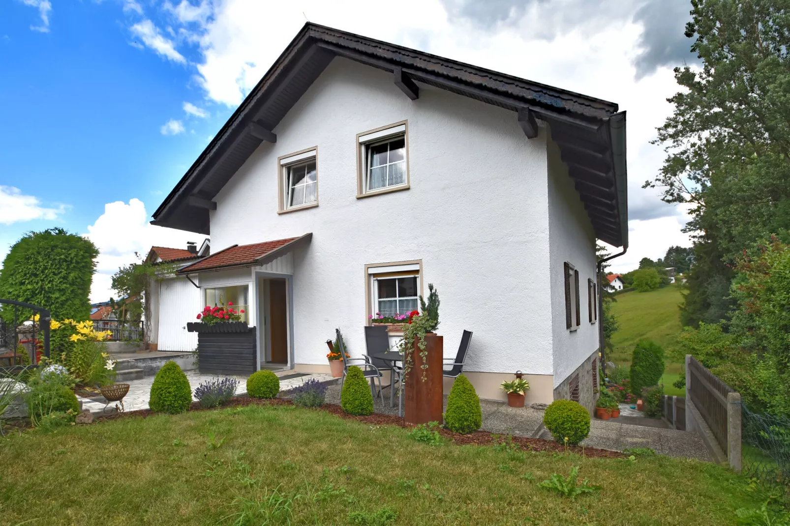 Bayerischer Wald-Exterior in summer