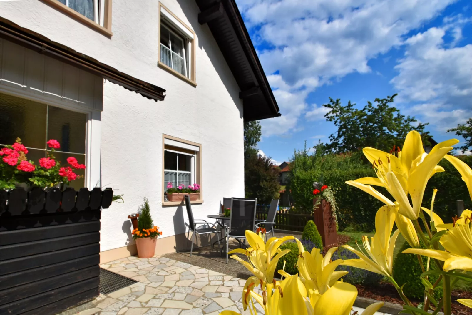 Bayerischer Wald-Exterior in summer