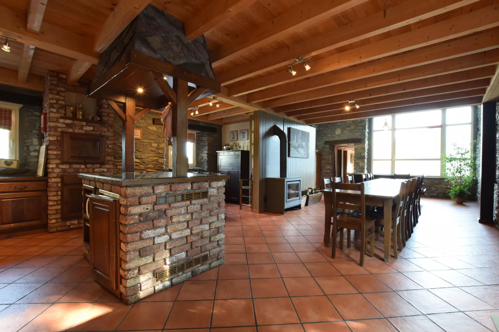Le moulin d en bas-Dining room