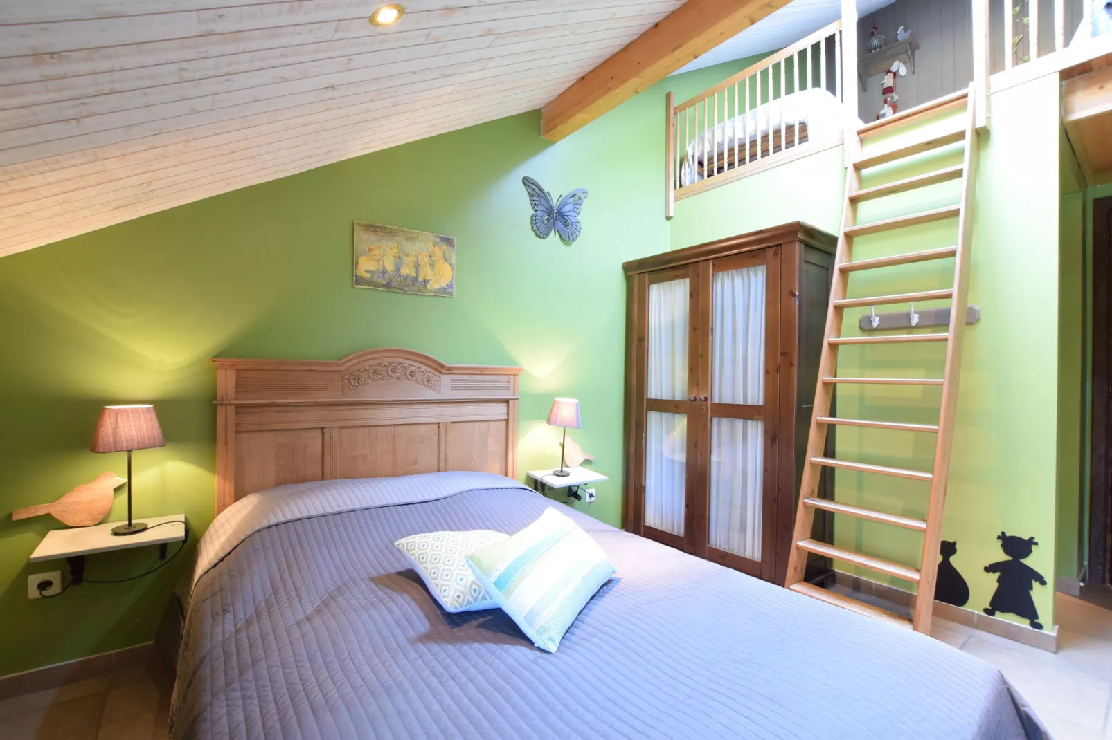 Le moulin d en bas-Bedroom