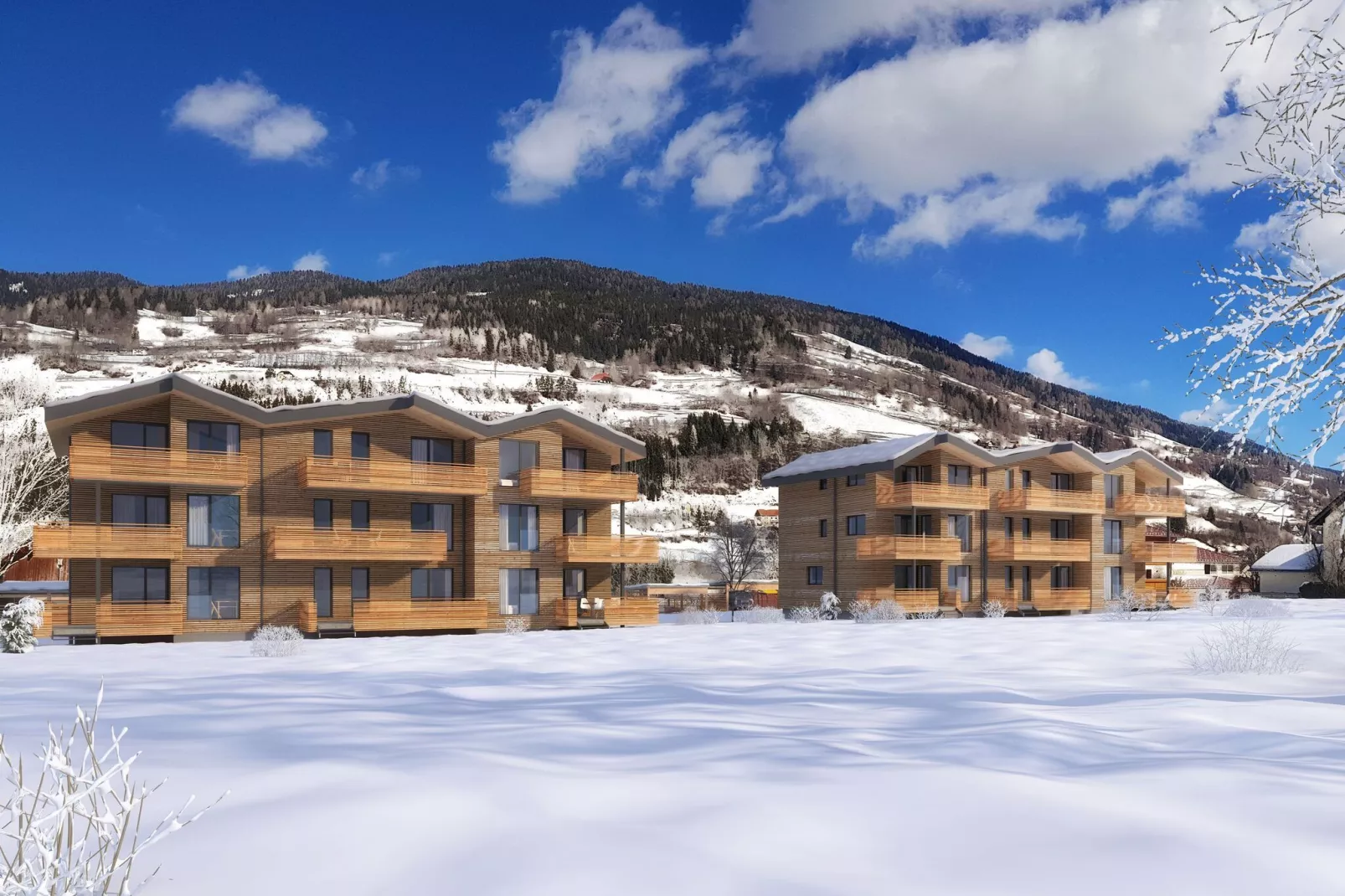Kreischberg Suites 5-Außenbereich Winter