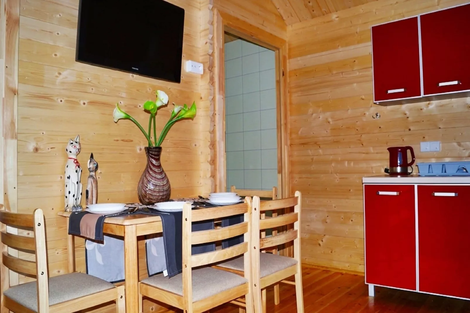 Holiday home in Mielno near Lake-Dining room