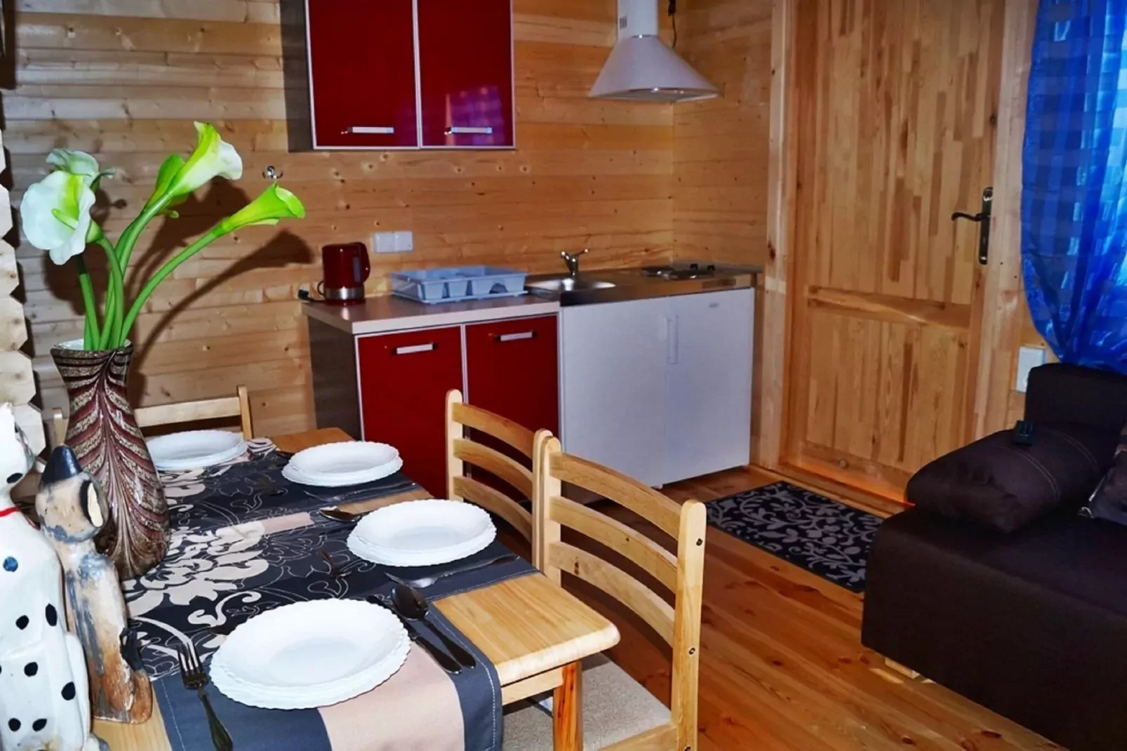 Holiday home in Mielno near Lake-Dining room