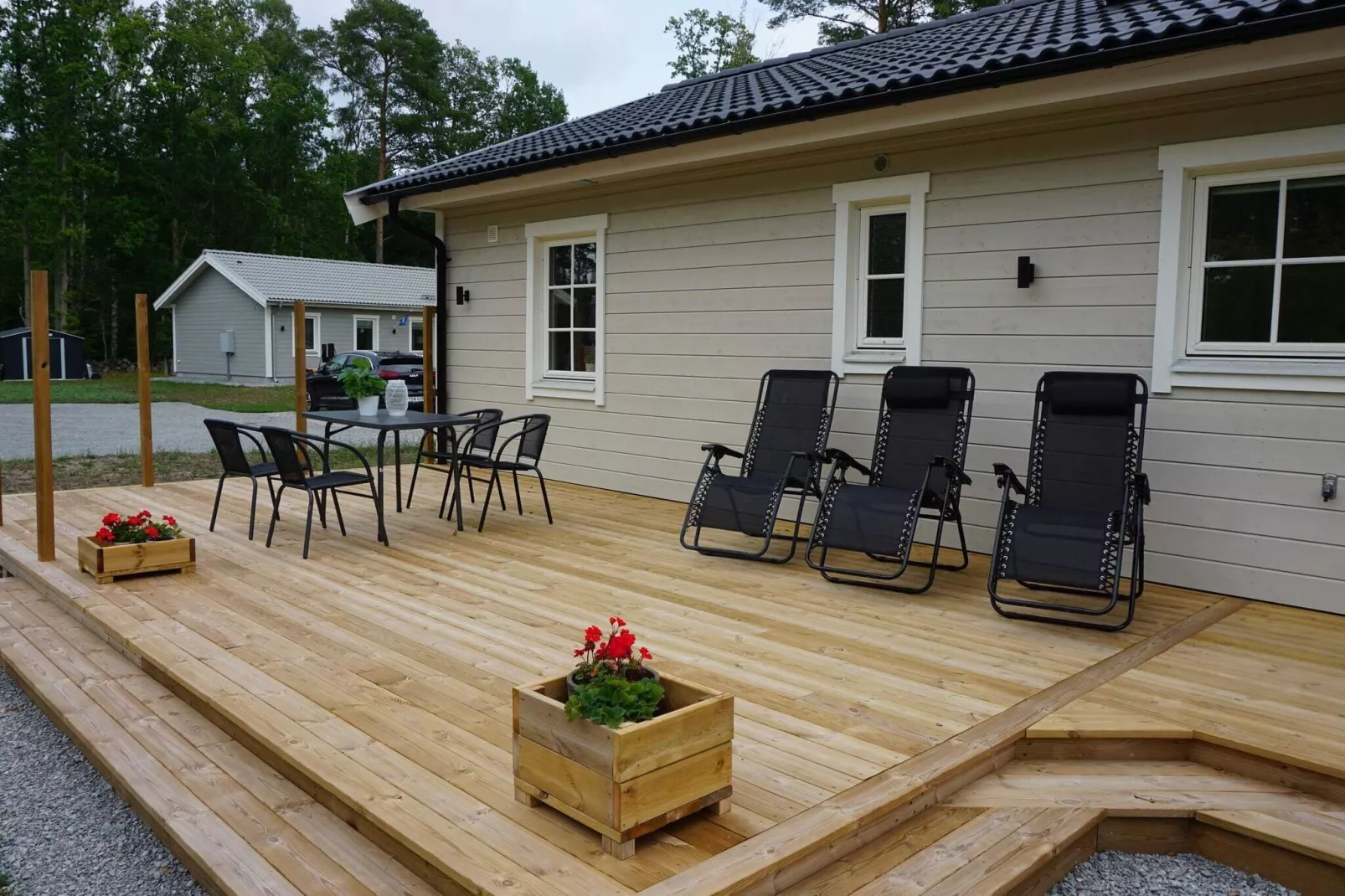 Maison de vacances pour 6 a Löttorp-Extérieur