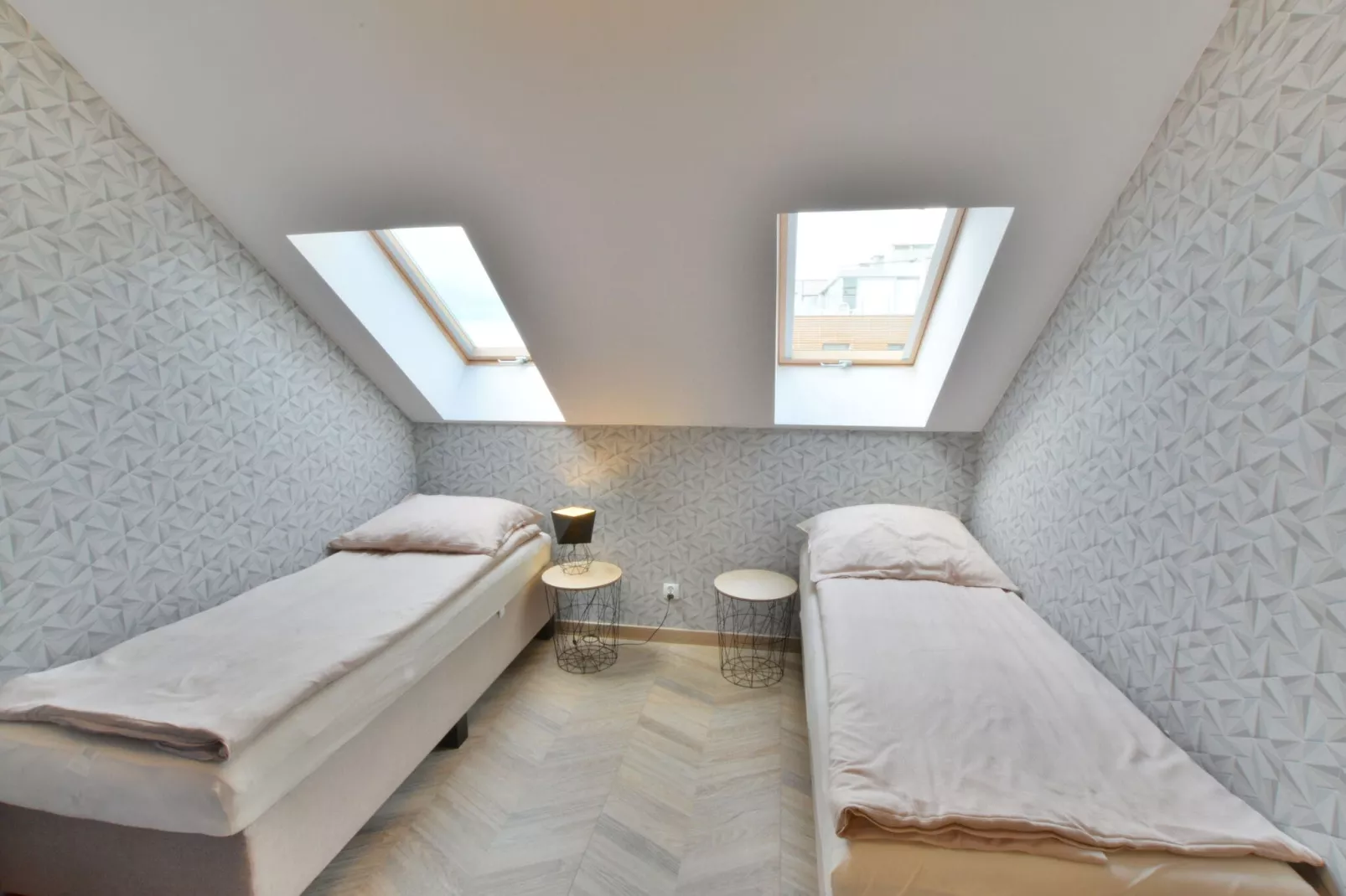 Apartament Nr 1 4-osobowy 35 m2 Ustronie Morskie-Bedroom