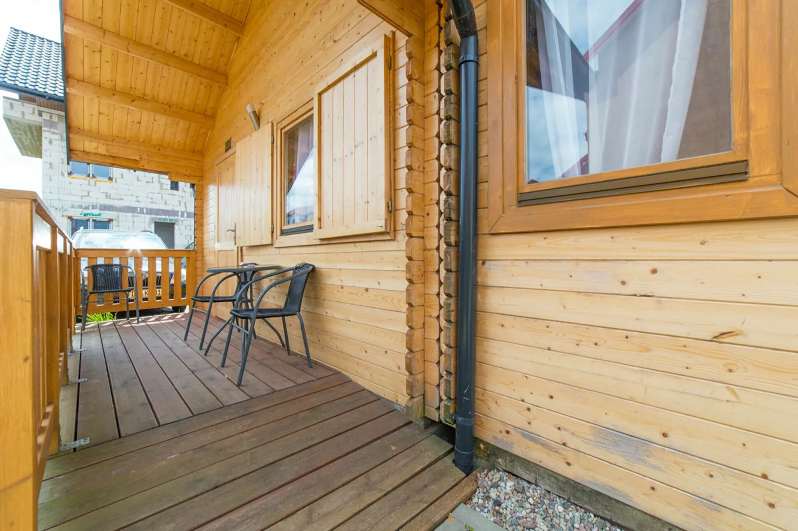 Holiday home in Mielno near Lake-Terrace balcony