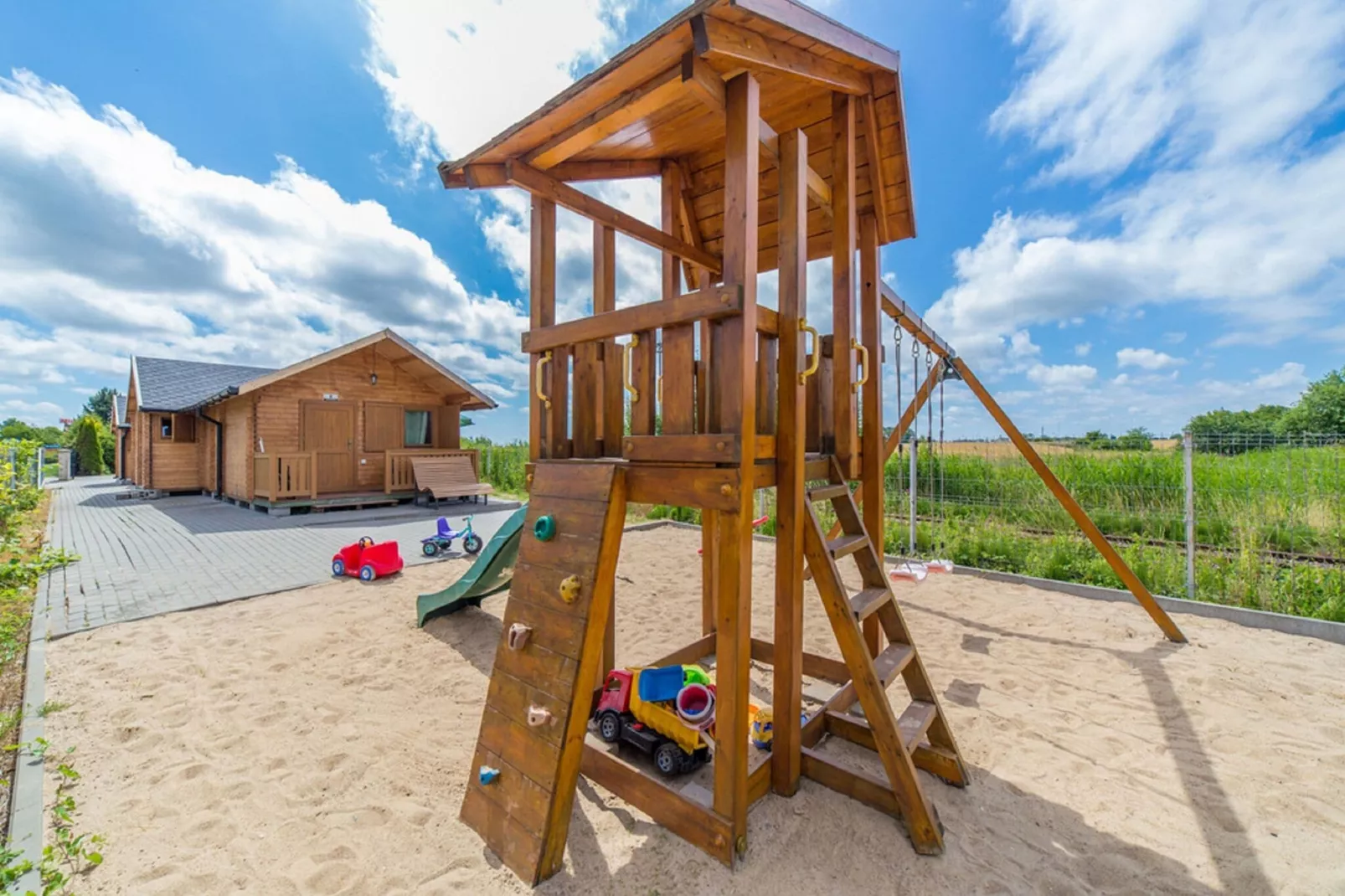 Maison de vacances א Mielno prטs du lac