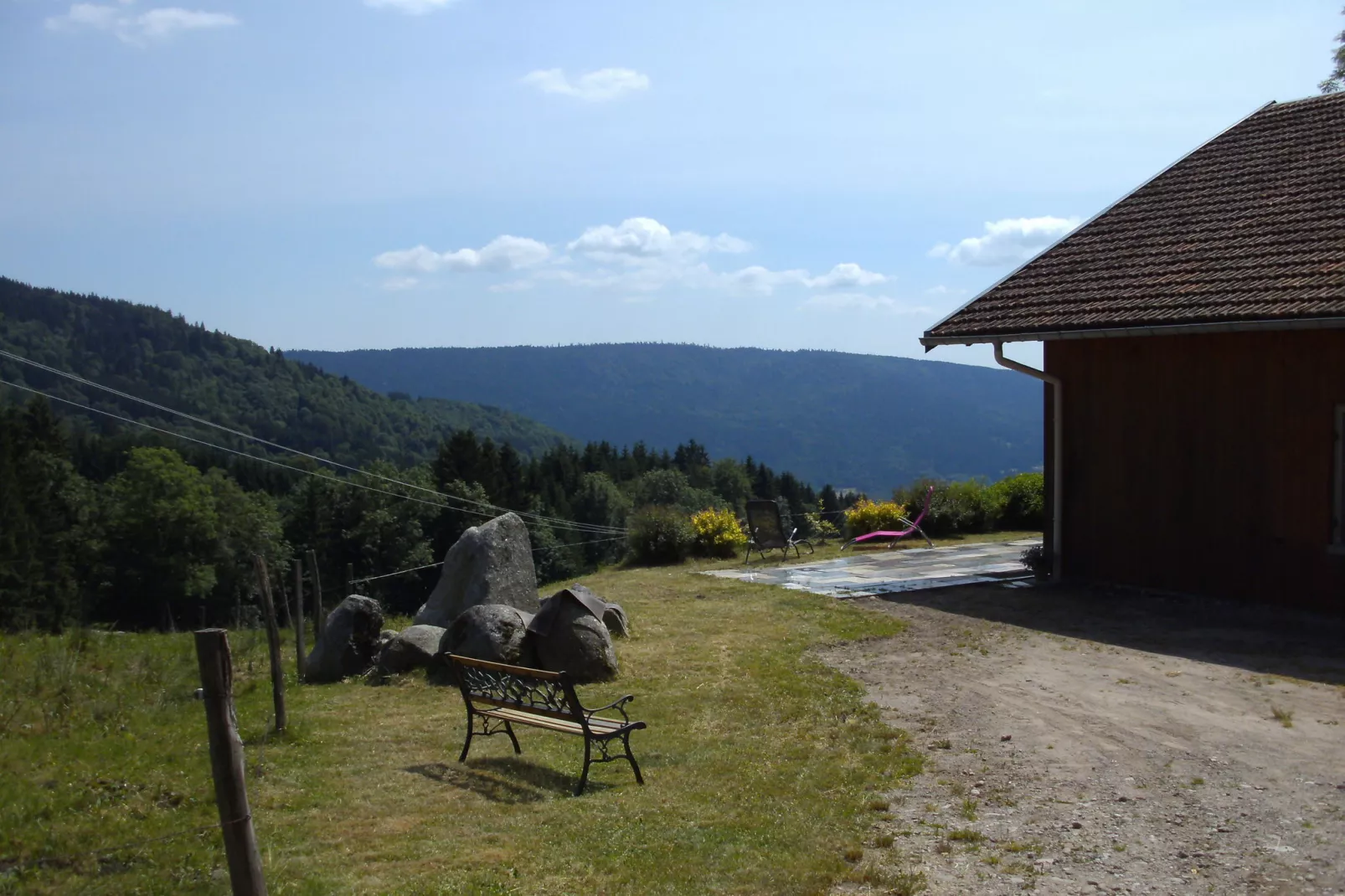 La Bergerie-Exterior in summer