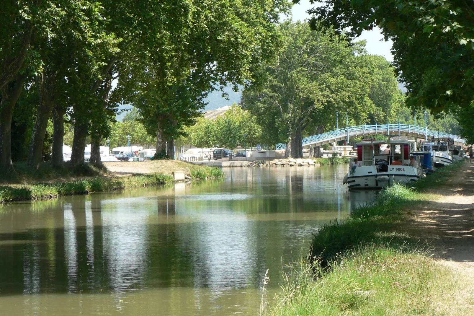 La Garrigue-Areas summer 1km