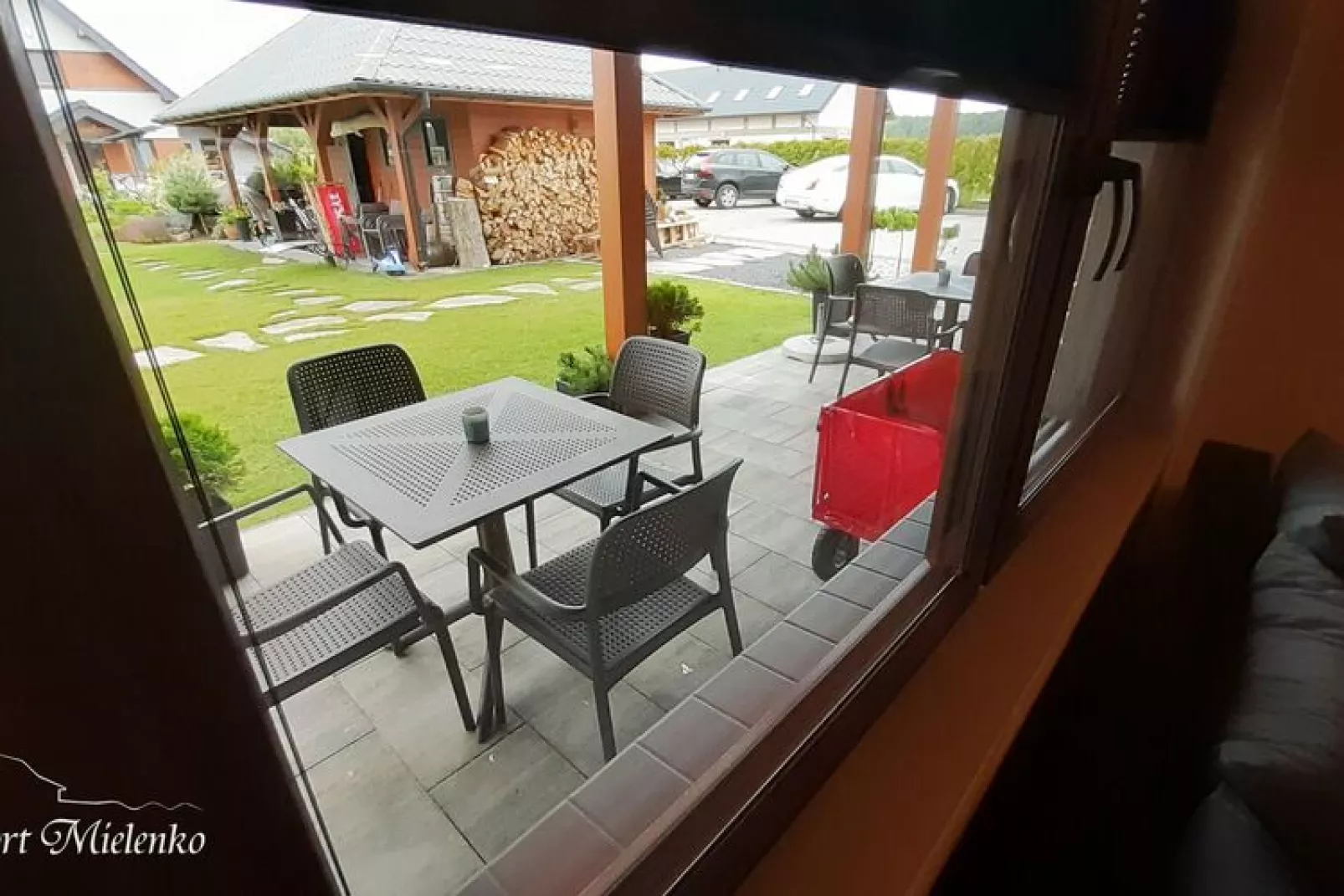 Dom szeregowy dla 4 osób Mielenko-Balcon-terrasse