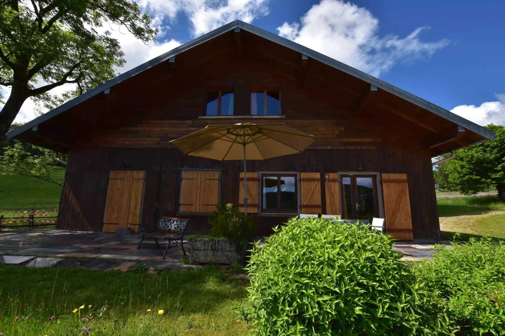 La Bergerie-Exterior in summer