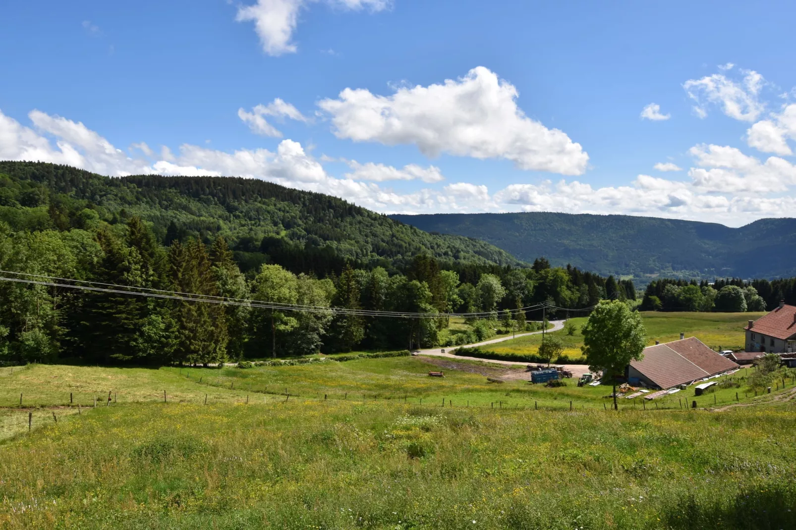 La Bergerie-View in summer