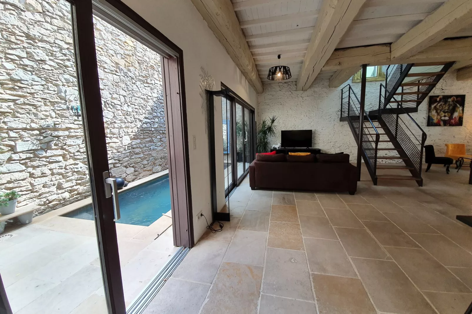 Le Loft-Living room