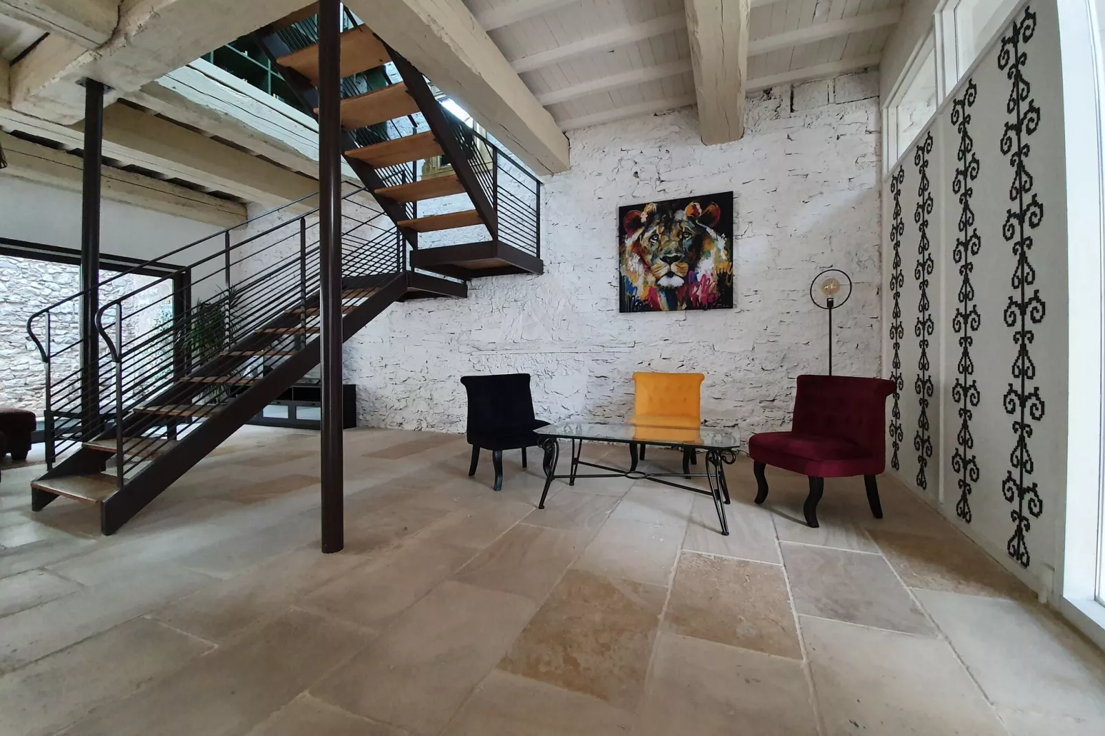 Le Loft-Living room
