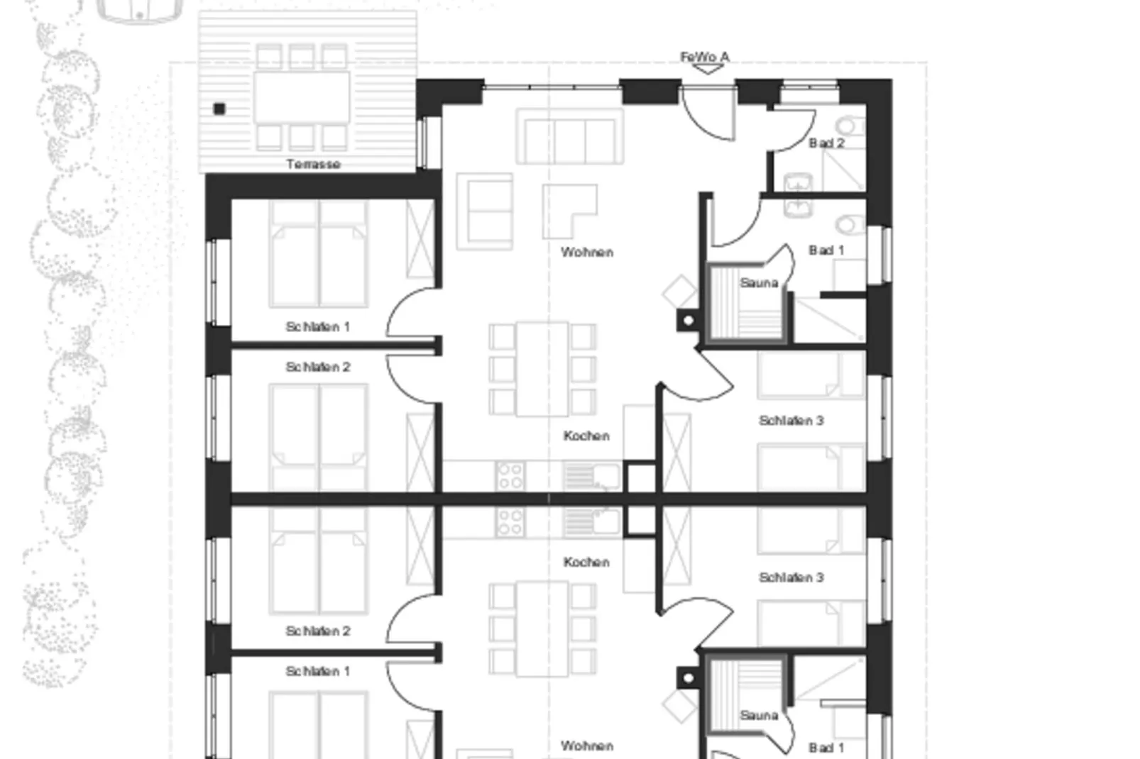 Feriendoppelhaus Z3-Floor plan