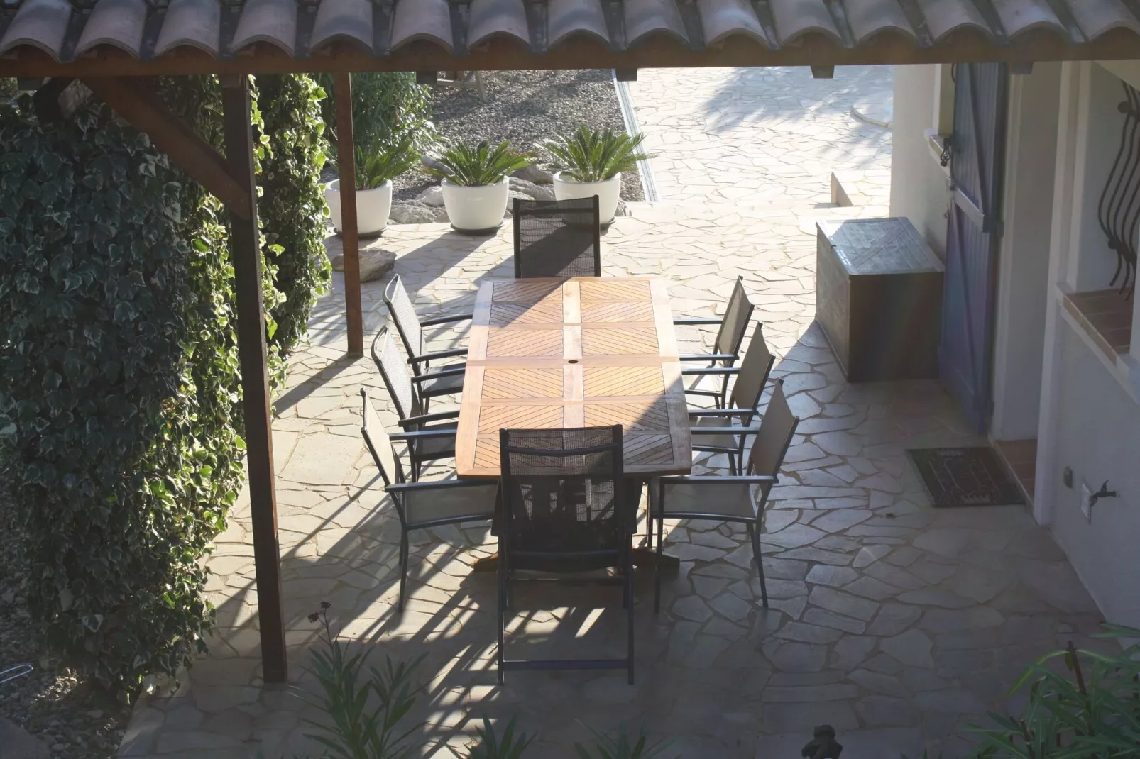 Villa à Camplong-Balcon-terrasse