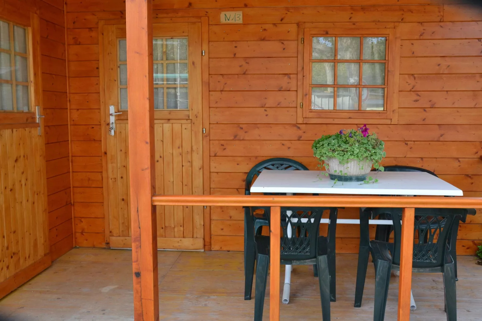 Camping Classe Village - Chalet Sei-Terrace balcony