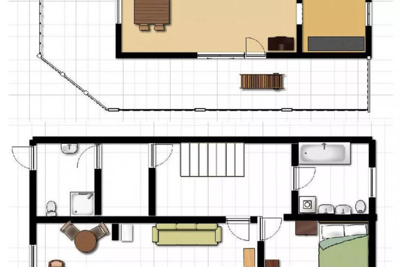 Ferienhaus Sackpfeifenblick-Floor plan