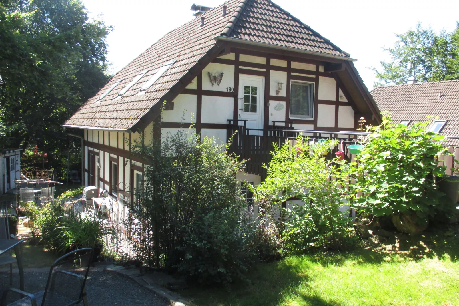 Obere Ferienwohnung-Extérieur été