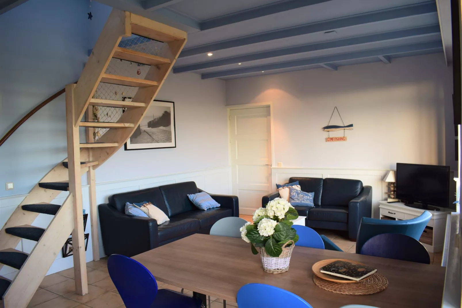 De Zeeschelp-Wohnzimmer