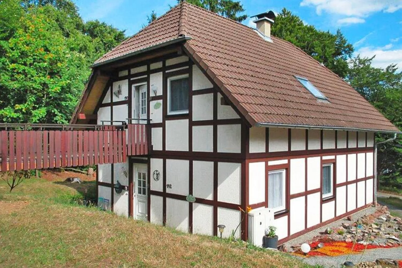 Obere Ferienwohnung-Extérieur été