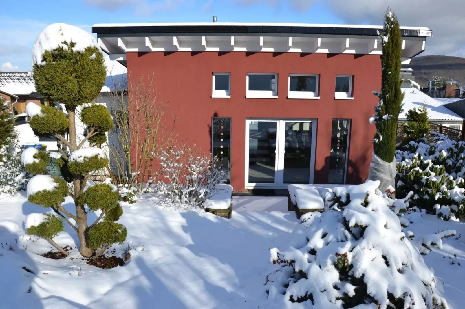 Ferienhaus Zeitraum-Außenbereich Winter