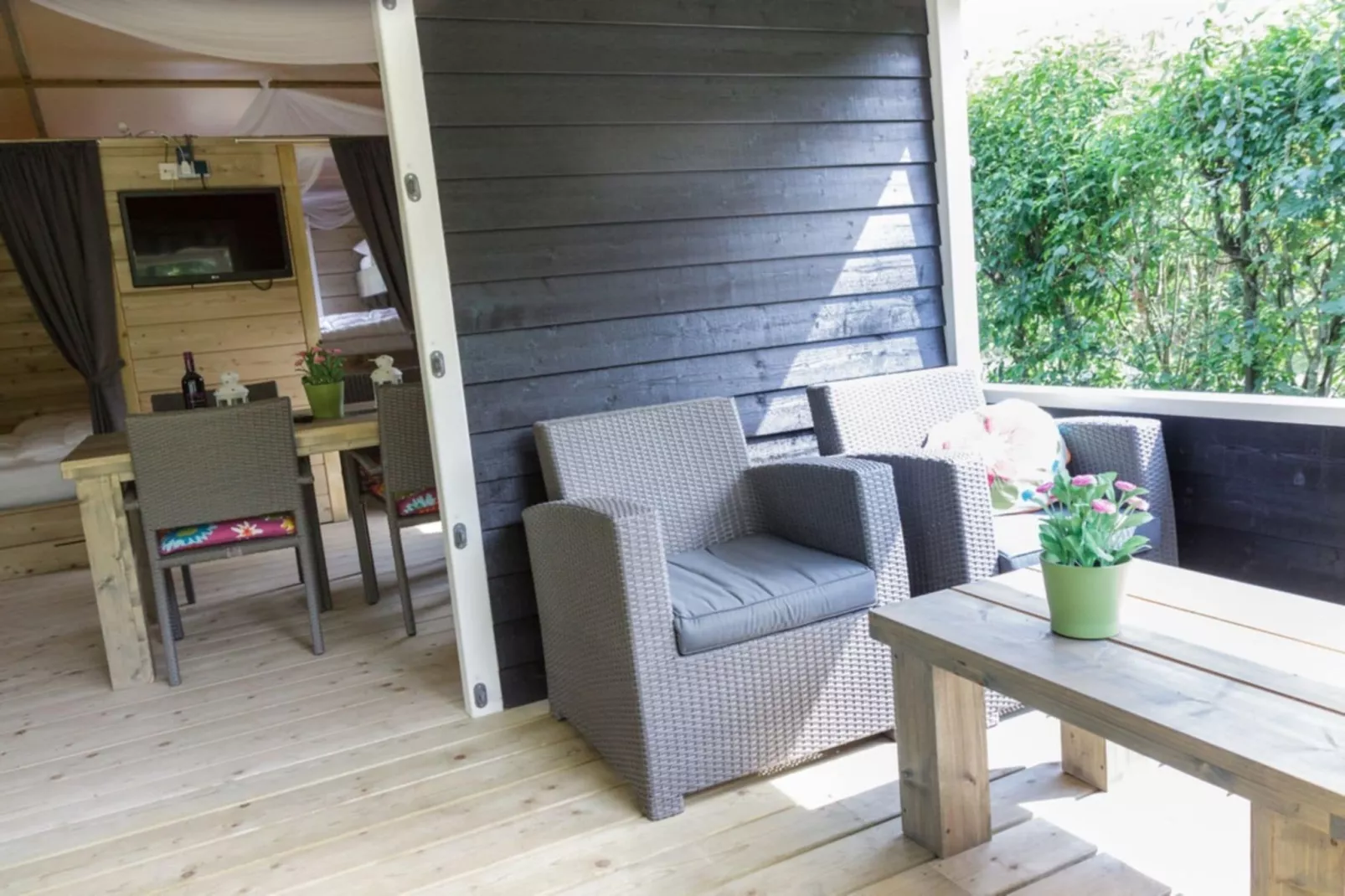 Vakantiepark de Vossenburcht 4-Terrace balcony