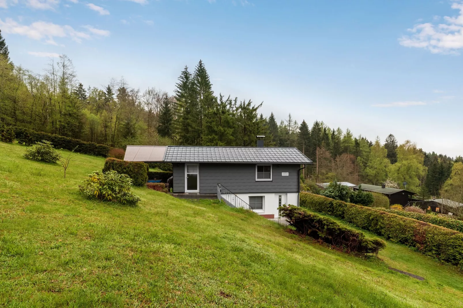 Ferienhaus Steinbach-Hallenberg-Jardin d'été