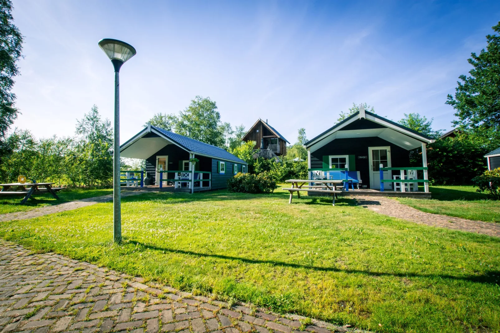 Vakantiepark de Vossenburcht 3-Außenbereich Sommer