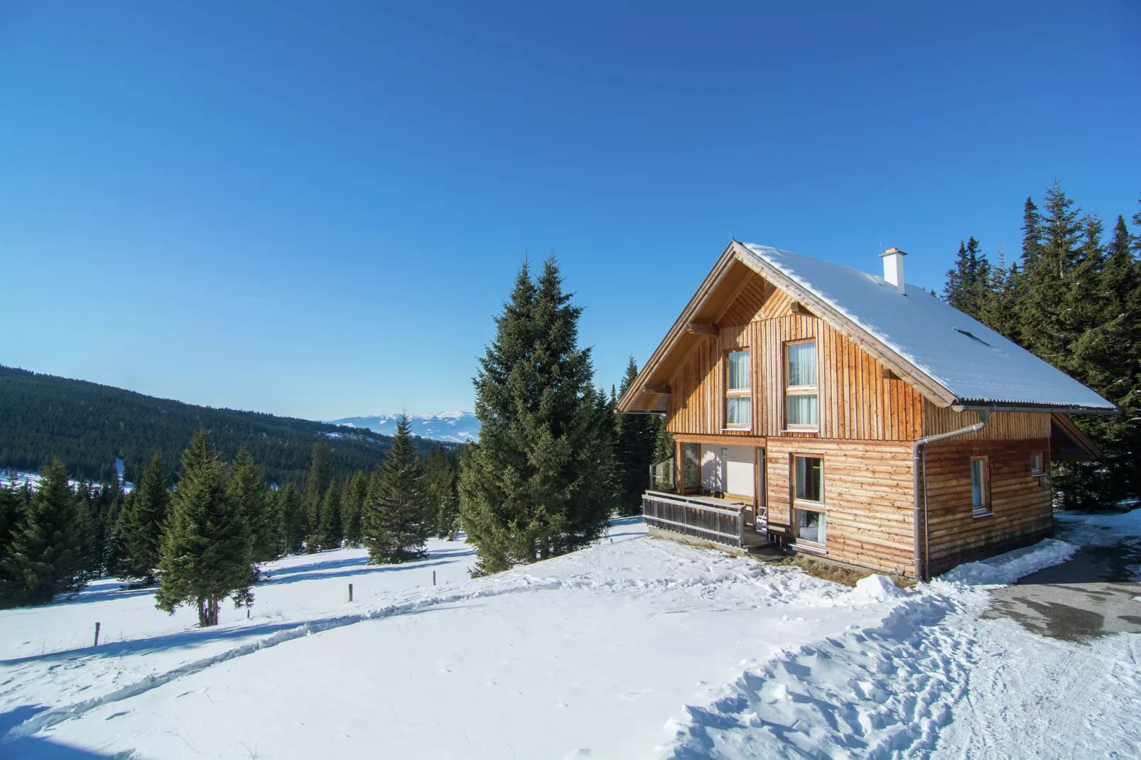 Almdorf Weinebene-Exterior winter