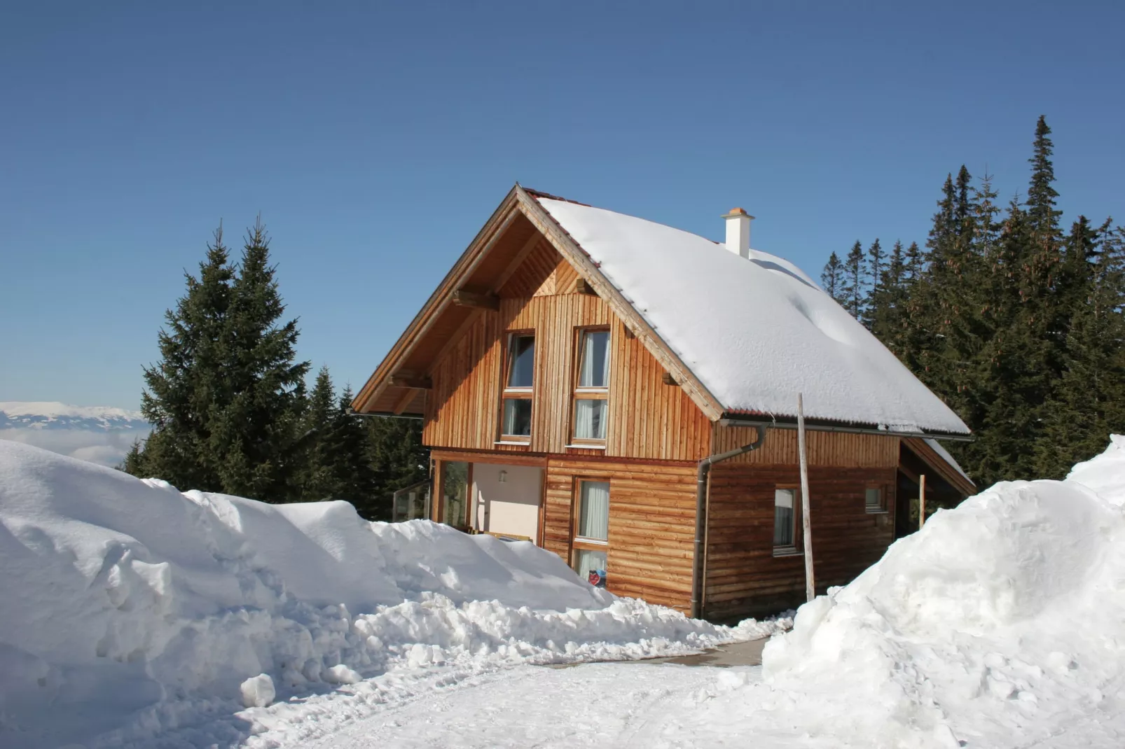 Almdorf Weinebene-Exterior winter