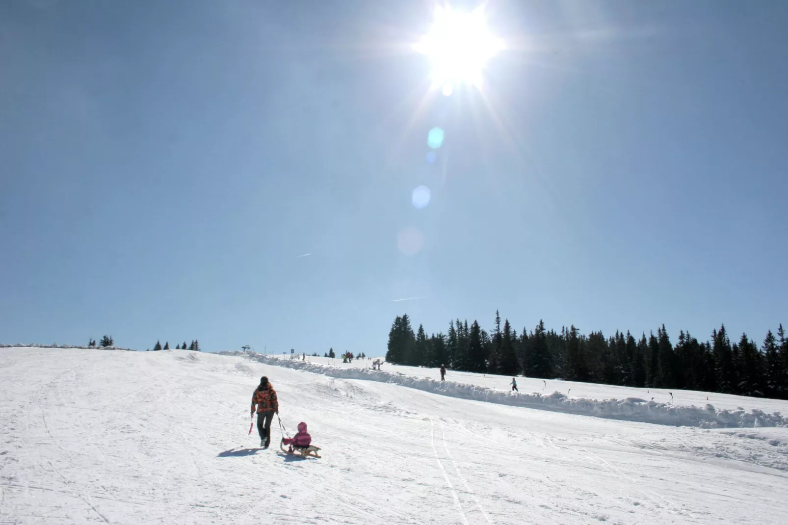 Almdorf Weinebene-Area winter 1km